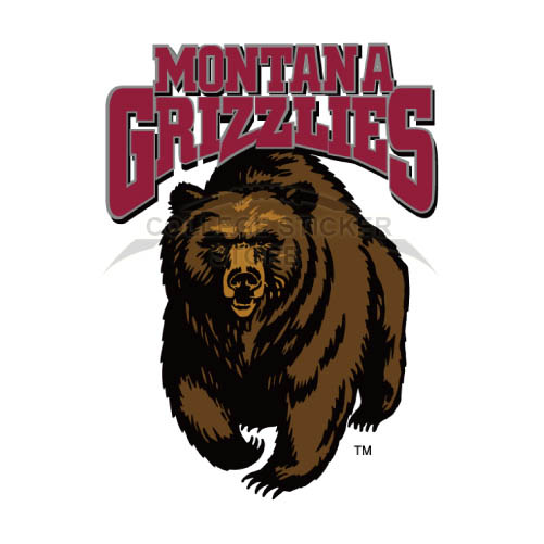 Personal Montana Grizzlies Iron-on Transfers (Wall Stickers)NO.5174